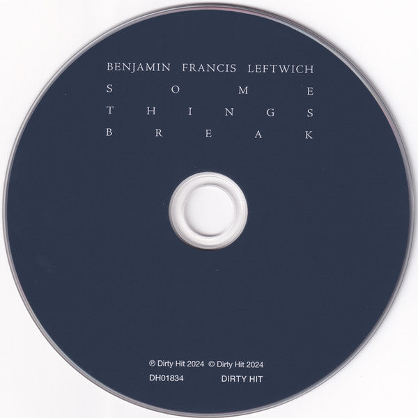 Benjamin Francis Leftwich - Some Things Break (CD) - Velvet Music