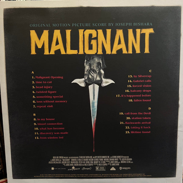 Joseph Bishara - Malignant (LP) - Velvet Music
