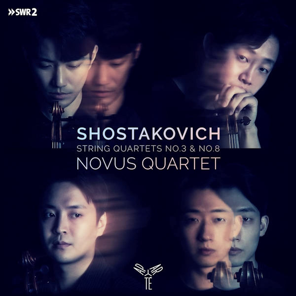 Novus Quartet - Shostakovich: string quartets no. 3 & no. 8 (CD) - Velvet Music