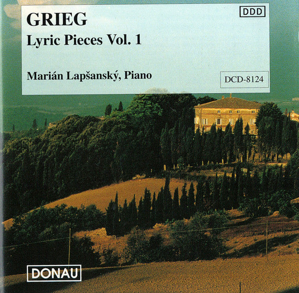 Edvard Grieg, Marián Lapšanský - Lyric Pieces Vol. 1 (CD) - Velvet Music