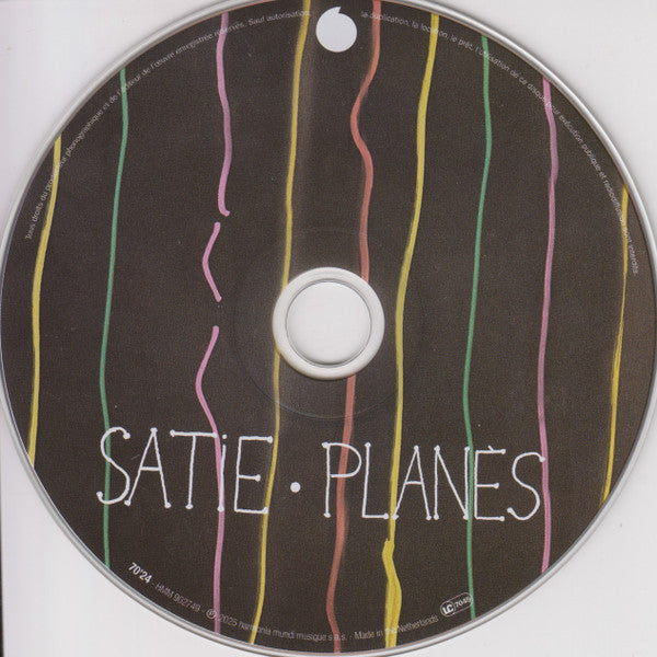 Alain Planès - Satie/Planès (CD) - Velvet Music