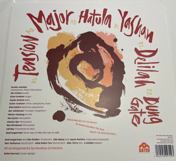 Mulatu Astatke And Hoodna Afrobeat Orchestra - Tension (LP)