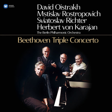 Oistrakh/Rostropovitch/Richter/Karajan - Beethoven : triple concerto (LP)