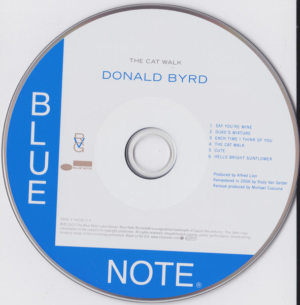 Donald Byrd - The Cat Walk (tweedehands CD) - Velvet Music
