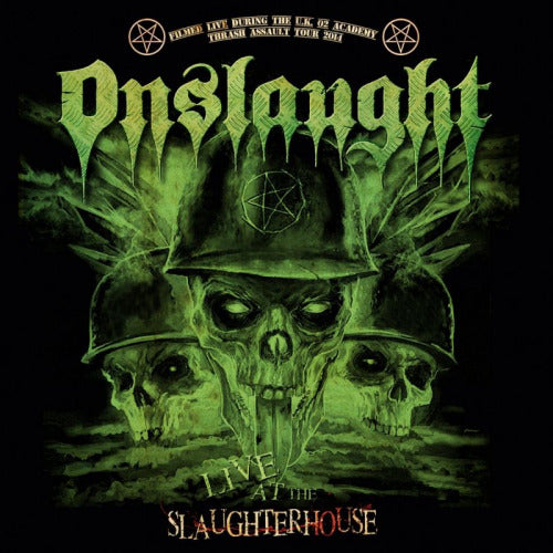 Onslaught - Live at the slaughterhouse (LP) - Velvet Music