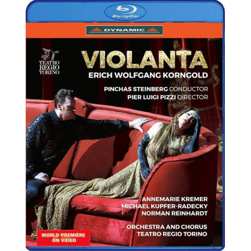 Orchestra Teatro Regio Torino - Norman Reinhardt - Annemarie Kremer - Michael Kupfer-radecky - Peter Sonn - Coro Teatro Regio Torino - Pinchas Steinberg - Violanta (Disque Blu-ray musical)