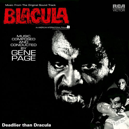 OST (Original SoundTrack) - Blacula -hq/annivers- (LP) - Velvet Music