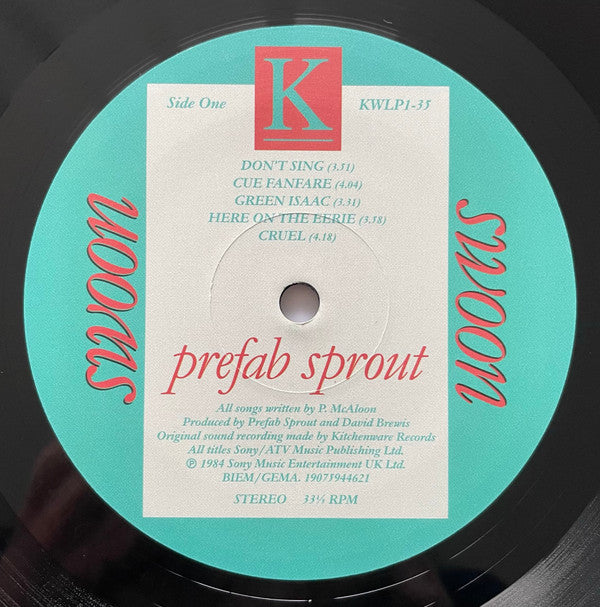 Prefab Sprout - Swoon (LP) - Velvet Music