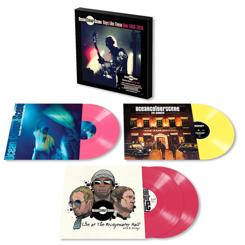 Ocean Colour Scene - Days Like These: Live 1998-2015 -vinyle couleur- (LP)