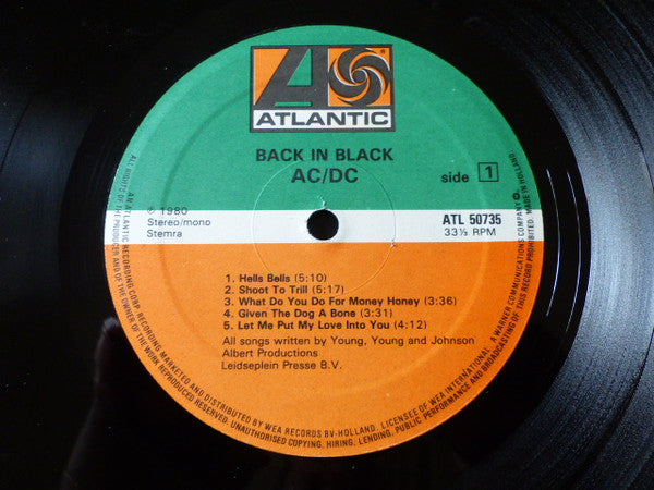 AC/DC - Back In Black (tweedehands CD) - Velvet Music