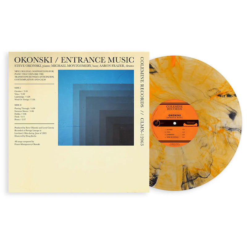 Okonski - Entrance music (orange/black swirl) (LP) - Velvet Music