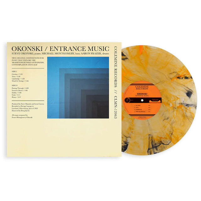 Okonski - Entrance music (orange/black swirl) (LP) - Velvet Music