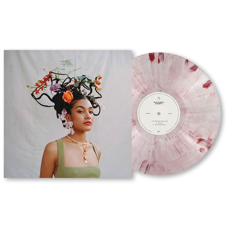 Olivia Dean - Growth (Growth 5th Anniversary Pink Marble Vinyl 10-inch)