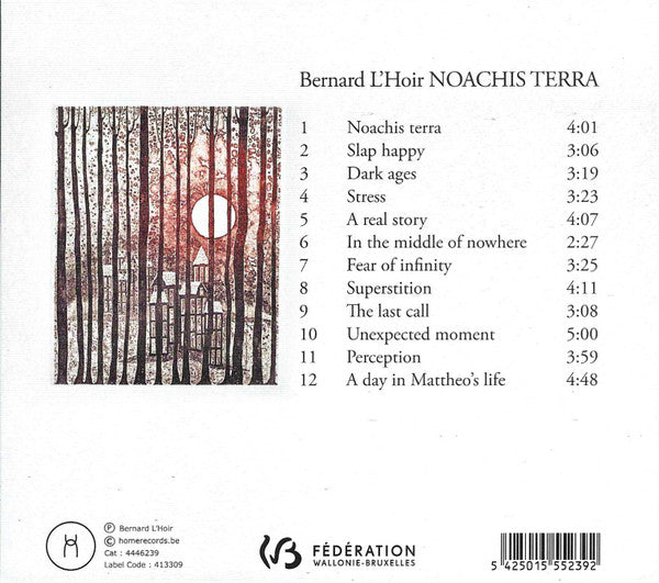 Bernard L'Hoir - Noachis Terra (CD d'occasion)