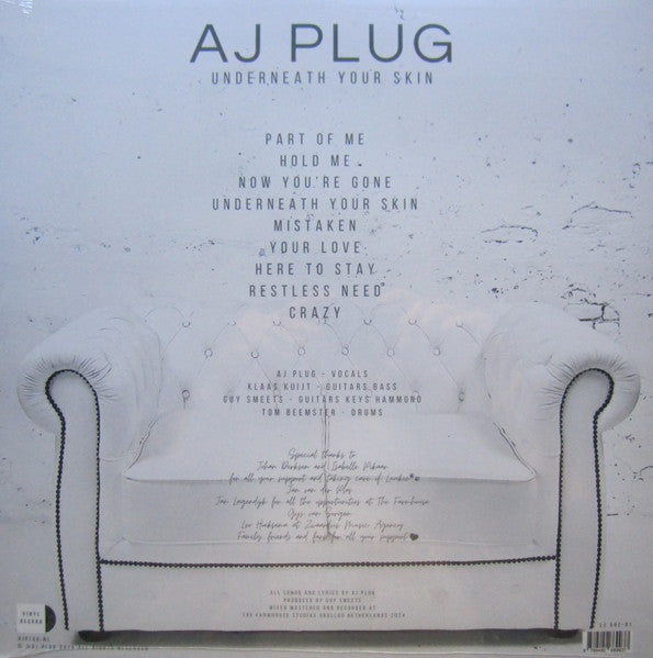Aj Plug - Underneath your skin (LP) - Velvet Music
