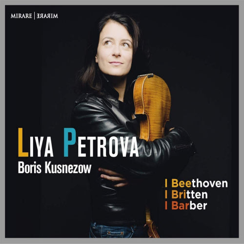 Liya Petrova - Beethoven/briten/barber (CD)