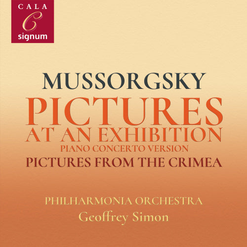 Geoffrey Simon - Pictures at an exhibition (piano concerto version) (CD) - Velvet Music