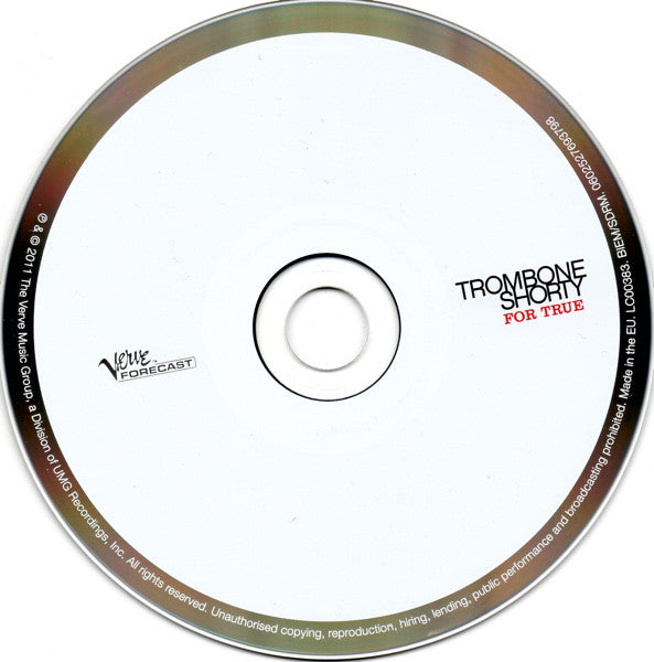 Trombone Shorty - For True (CD d'occasion)