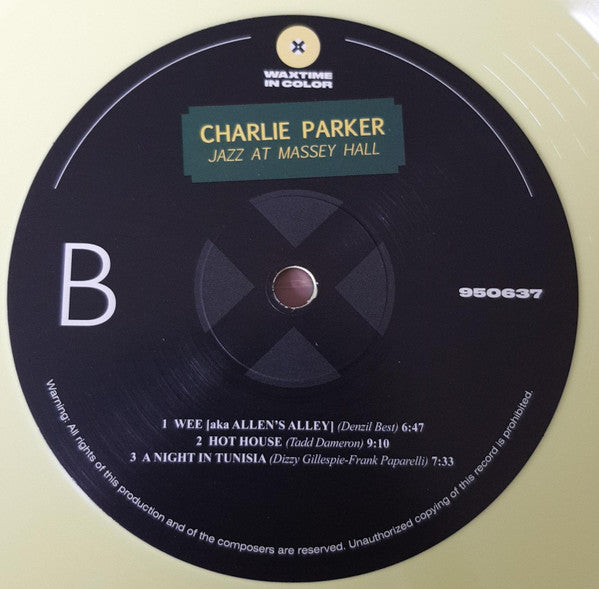Charlie Parker Featuring Dizzy Gillespie, Bud Powell, Charles Mingus, Max Roach - Jazz At Massey Hall (LP) - Velvet Music