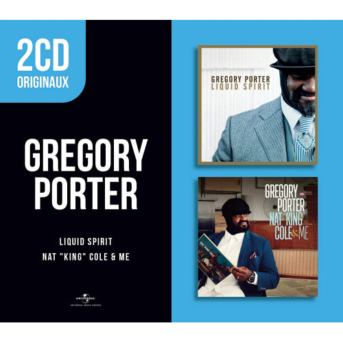 Gregory Porter - 2 cd originaux : liquid spirit / nat "king" cole & (CD) - Velvet Music