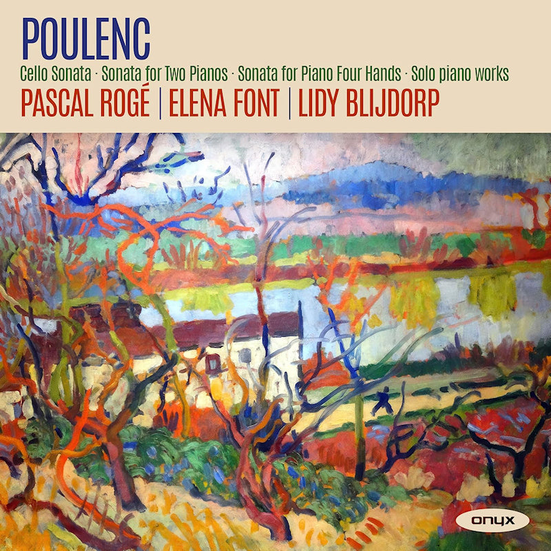 Pascal Roge Lidy Blijdorp Elena Fon - Poulenc (CD)