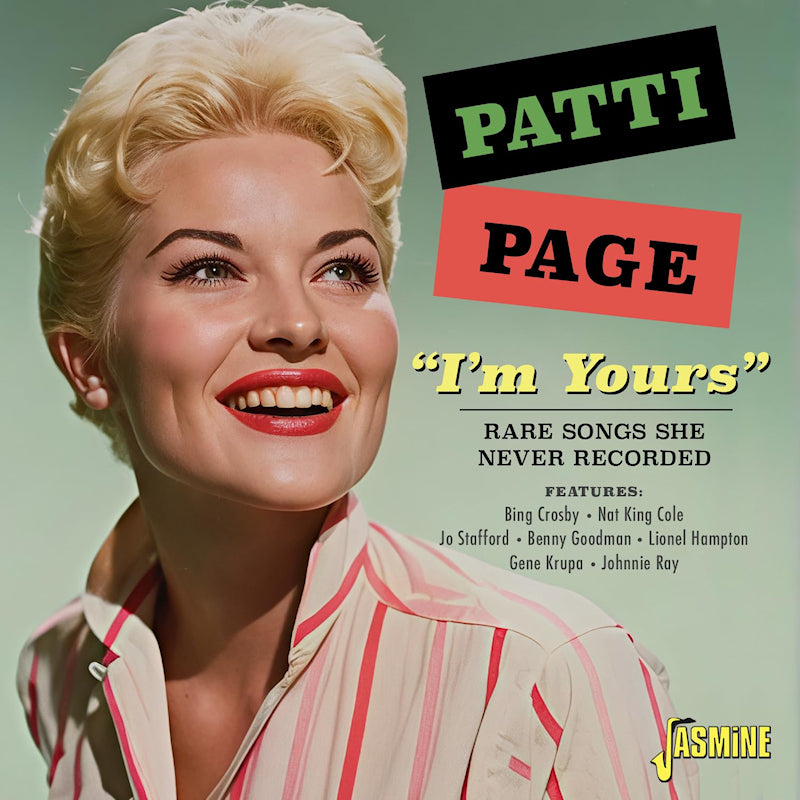 Patti Page - I'm yours - rare song's she never recorded (CD) - Velvet Music