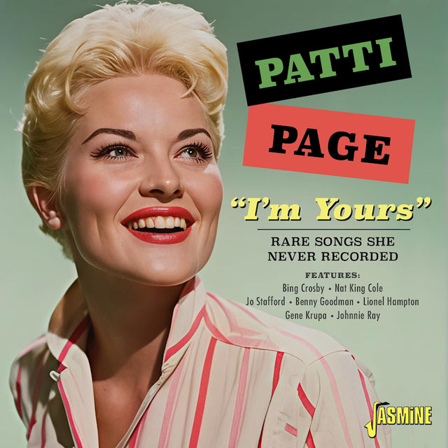 Patti Page - I'm yours - rare song's she never recorded (CD) - Velvet Music