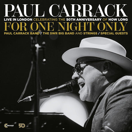 Paul Carrack - For one night only - live in london (CD) - Velvet Music