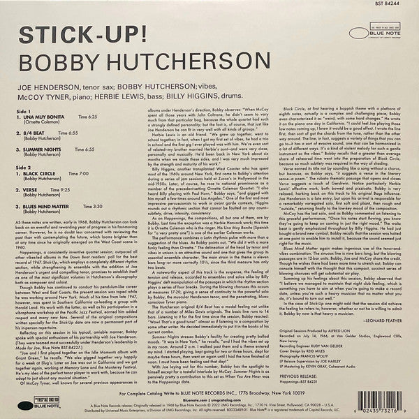 Bobby Hutcherson - Stick-Up! (LP) - Velvet Music