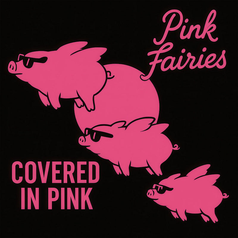 Pink Fairies - Covered in pink (splatter) (LP) - Velvet Music