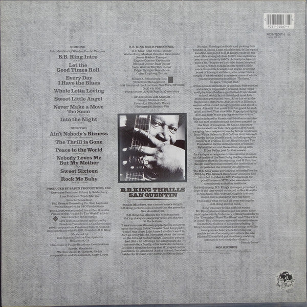 B.B. King - Live At San Quentin (tweedehands LP) - Velvet Music