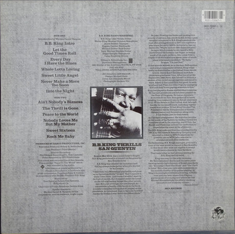 B.B. King - Live At San Quentin (tweedehands LP) - Velvet Music