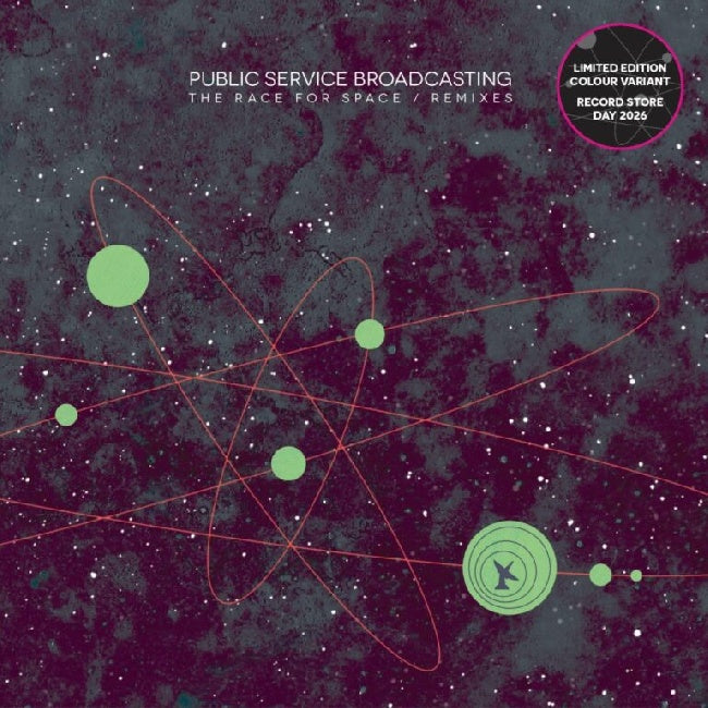 Public  Service Broadcasting - Race For Space  (Remixes), the (LP) - Velvet Music