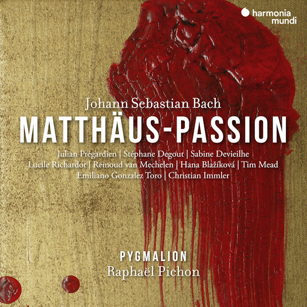 Pygmalion / Raphael Pichon - Bach matthaus-passion (CD) - Velvet Music