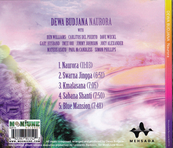 Dewa Budjana - Naurora (tweedehands CD) - Velvet Music