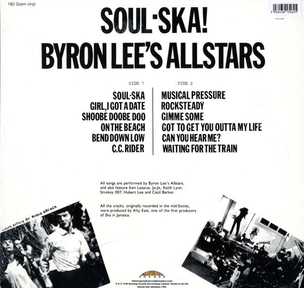 Byron Lee's Allstars - Soul-Ska! (LP) - Velvet Music