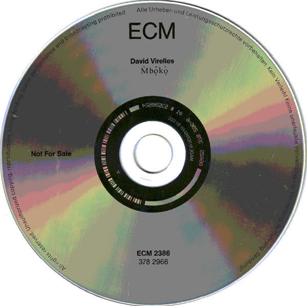 David Virelles - Mbókò (CD) - Velvet Music