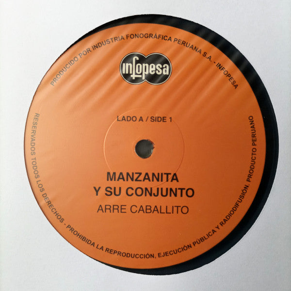 Manzanita Y Su Conjunto - Arre Caballito (LP)