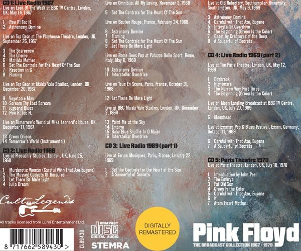 Pink Floyd - The Broadcast Collection 1967 - 1970 (CD)