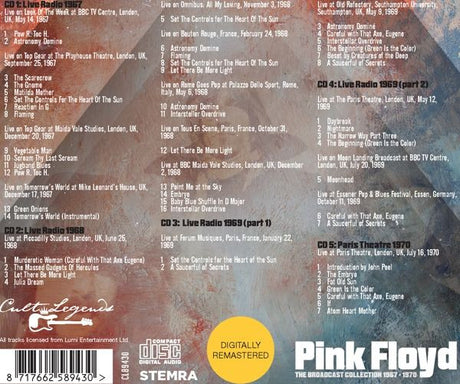 Pink Floyd - The Broadcast Collection 1967 - 1970 (CD)
