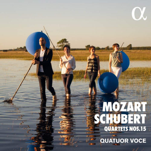 Quatuor Voce - Mozart/schubert quartets nos.15 (CD) - Velvet Music