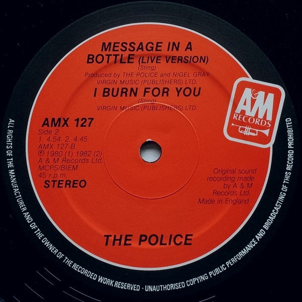 Police, The - Wrapped Around Your Finger (tweedehands LP) - Velvet Music