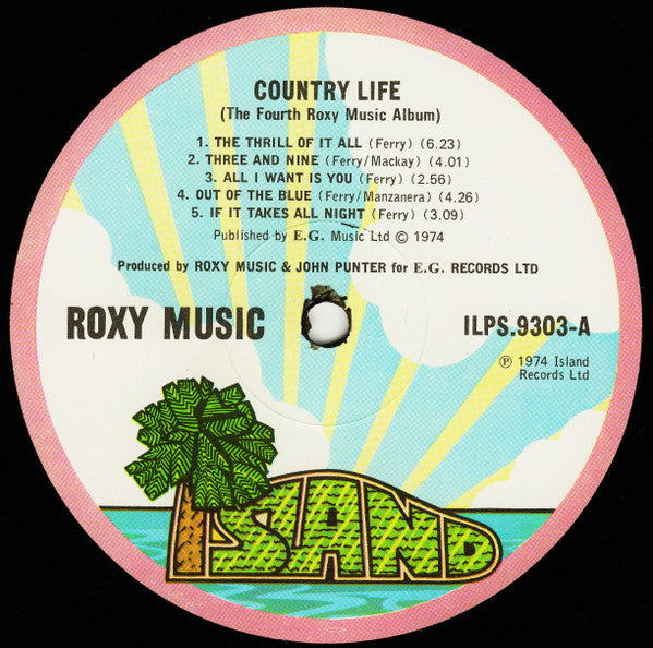 Roxy Music - Country Life (second hand LP)