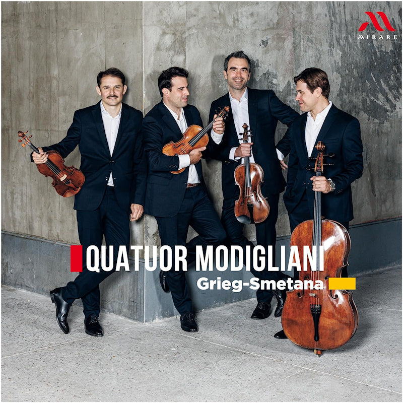 Quatuor Modigliani - Grieg-smetana (CD) - Velvet Music