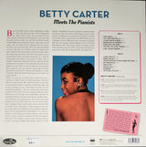 Betty Carter - Meets The Pianists (LP) - Velvet Music