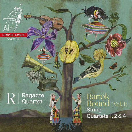 Ragazze Quartet - Bartok bound vol.1 - quatuors à cordes 1, 2 & 4 (CD)