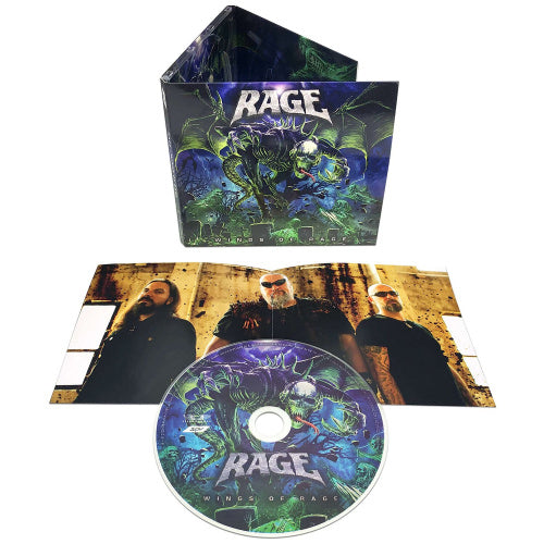 Rage - Wings of rage (CD) - Velvet Music