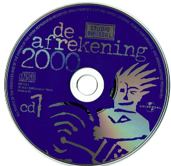 Various - De Afrekening 2000 (The Lost Tracks) (tweedehands CD) - Velvet Music