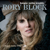 Rory Block - Keepin 'outta trouble - a tribute to bukka white (CD) - Velvet Music