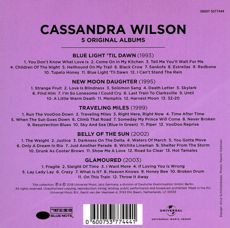 Cassandra Wilson - 5 Original Albums (CD) - Velvet Music